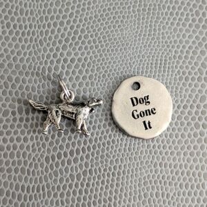 Two Dog Charms